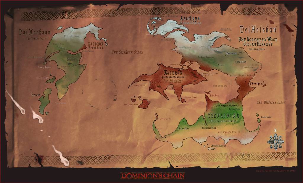 World Map 5-13